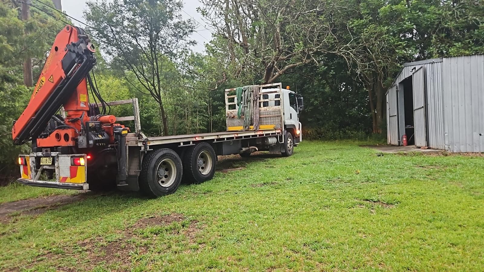 Cover Image for HIAB Truck Hire Brisbane | Crane Truck & Driver